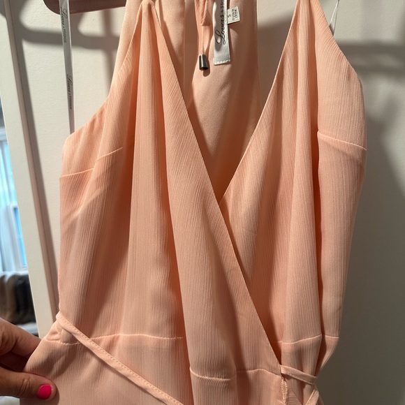 Lovers + Friends Light Pink Wrap Dress - Picture 5 of 8